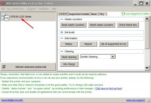 How to reset Epson L380 Waste Ink Counter? | WIC Reset ...